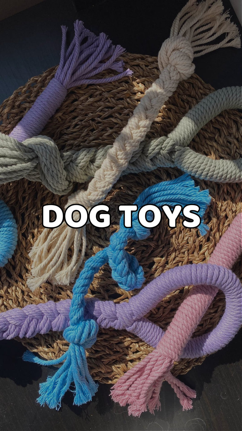 Macrame Dog Toys