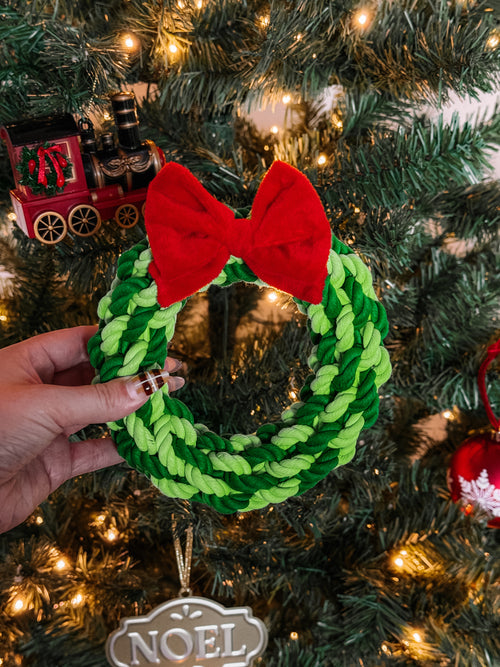Wreath Rope Dog Toy