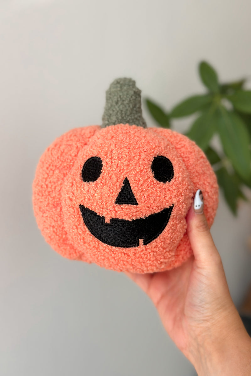 Pumpkin Plush Dog Toy