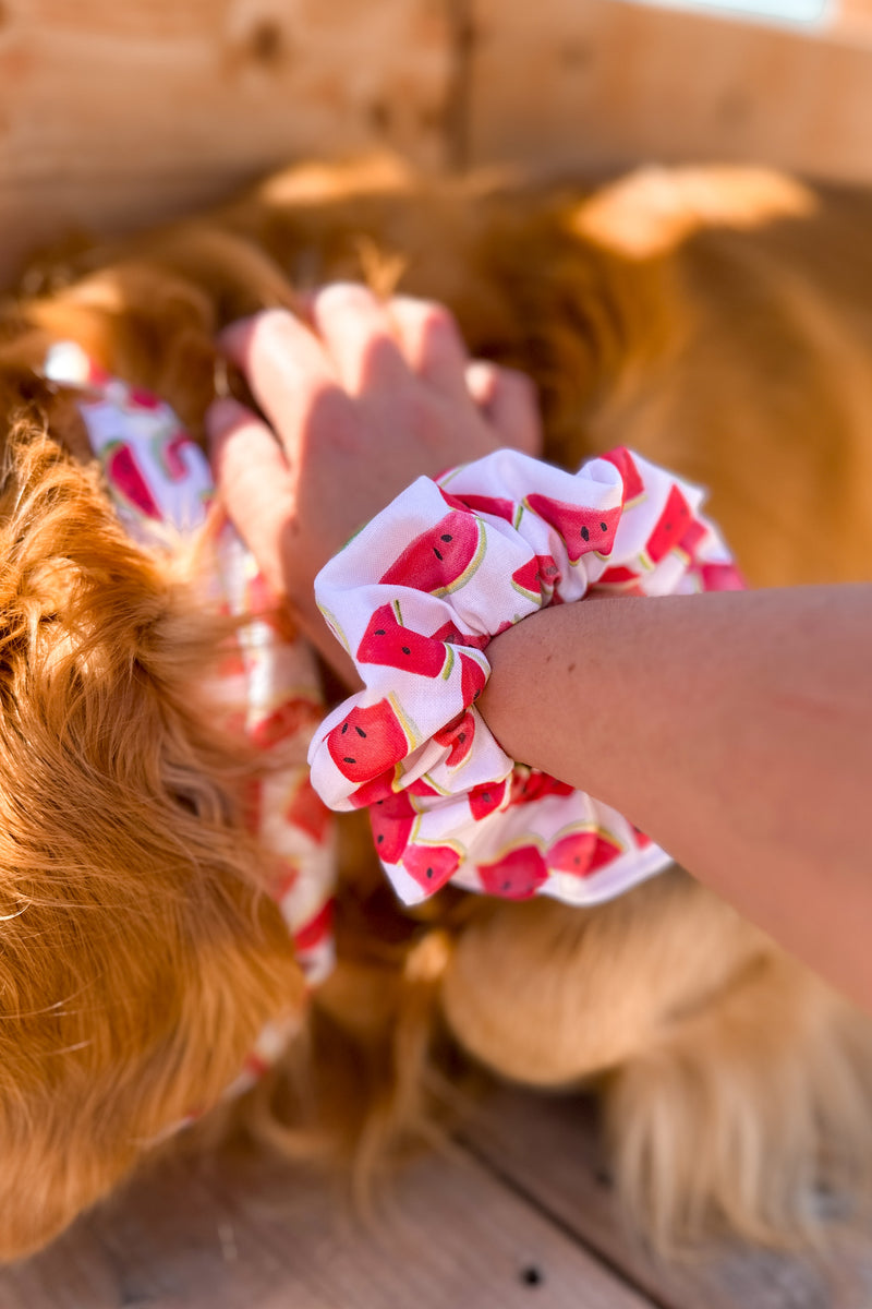 "Watermelon" Scrunchie