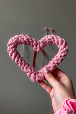 Heart Rope Dog Toy