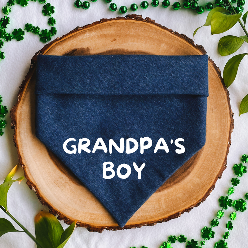 "Grandpa's Boy/Girl" Bandana