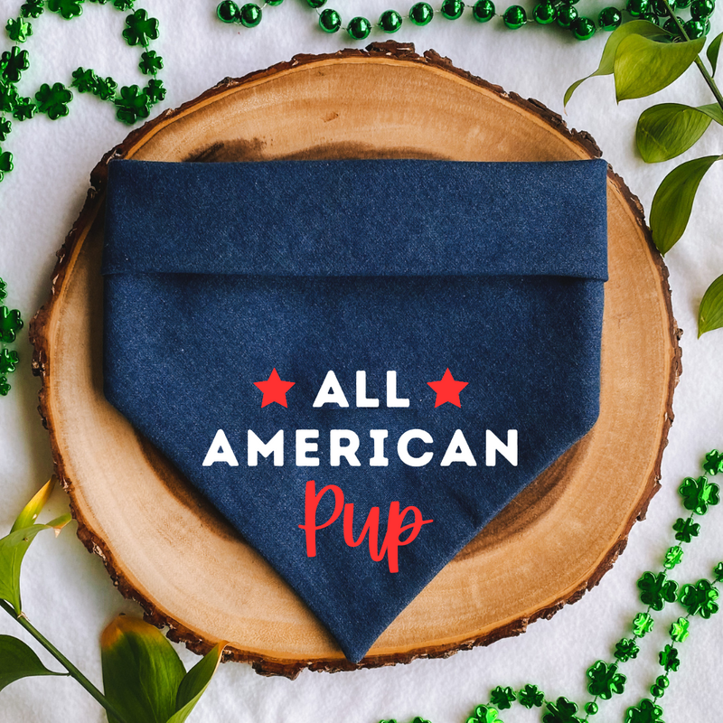 "All American Pup" Bandana