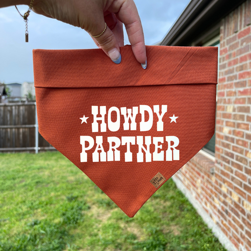"Howdy Partner" Bandana