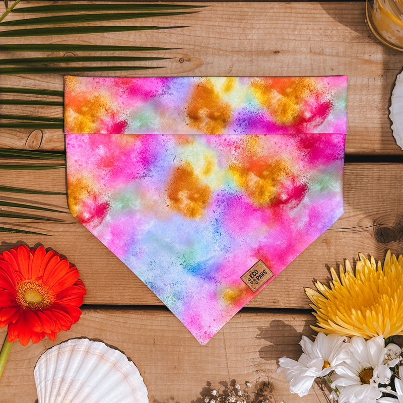 "Pink Tie Dye" Bandana