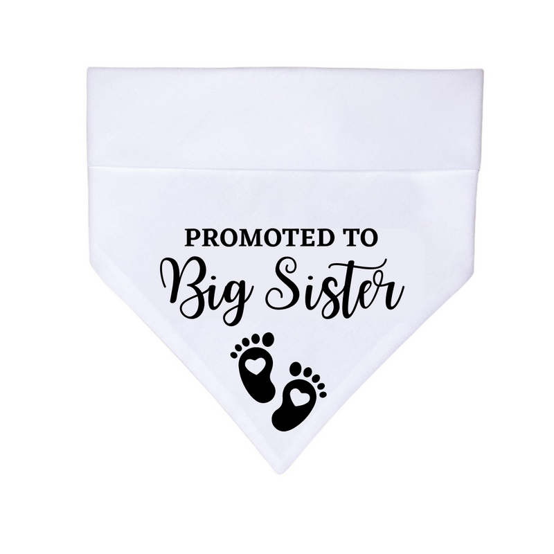 "Promoted to Big Sister" Bandana