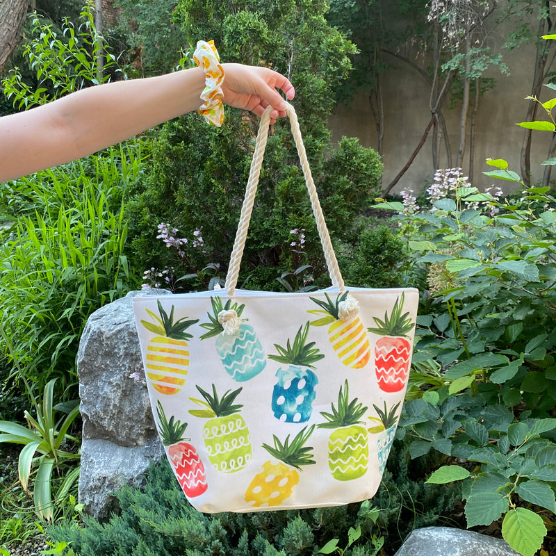 Pineapple Beach Bag