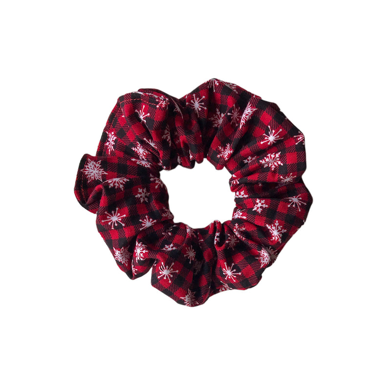 "Buffalo Snowfall" Scrunchie