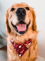 “Canadian Plaid Trees" Bandana