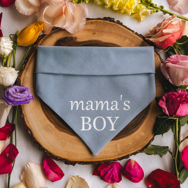 "Mama’s Boy Blue" Bandana
