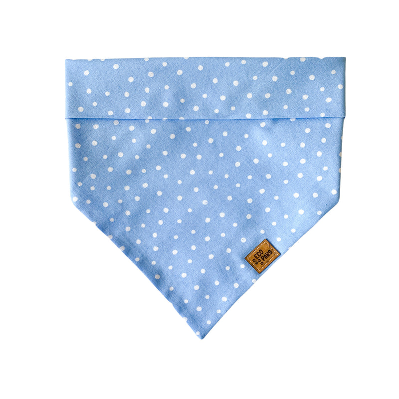 "Spotted Pale Blue" Bandana