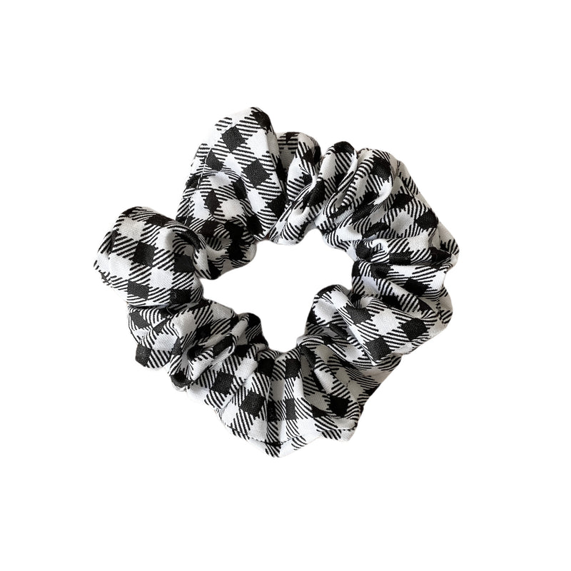 “Noir et Blanc" Scrunchie