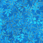 "Blue Leaves" Bandana