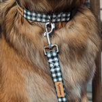 Midnight Plaid Dog Collar